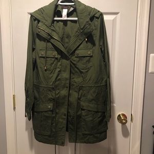 Olive green jacket